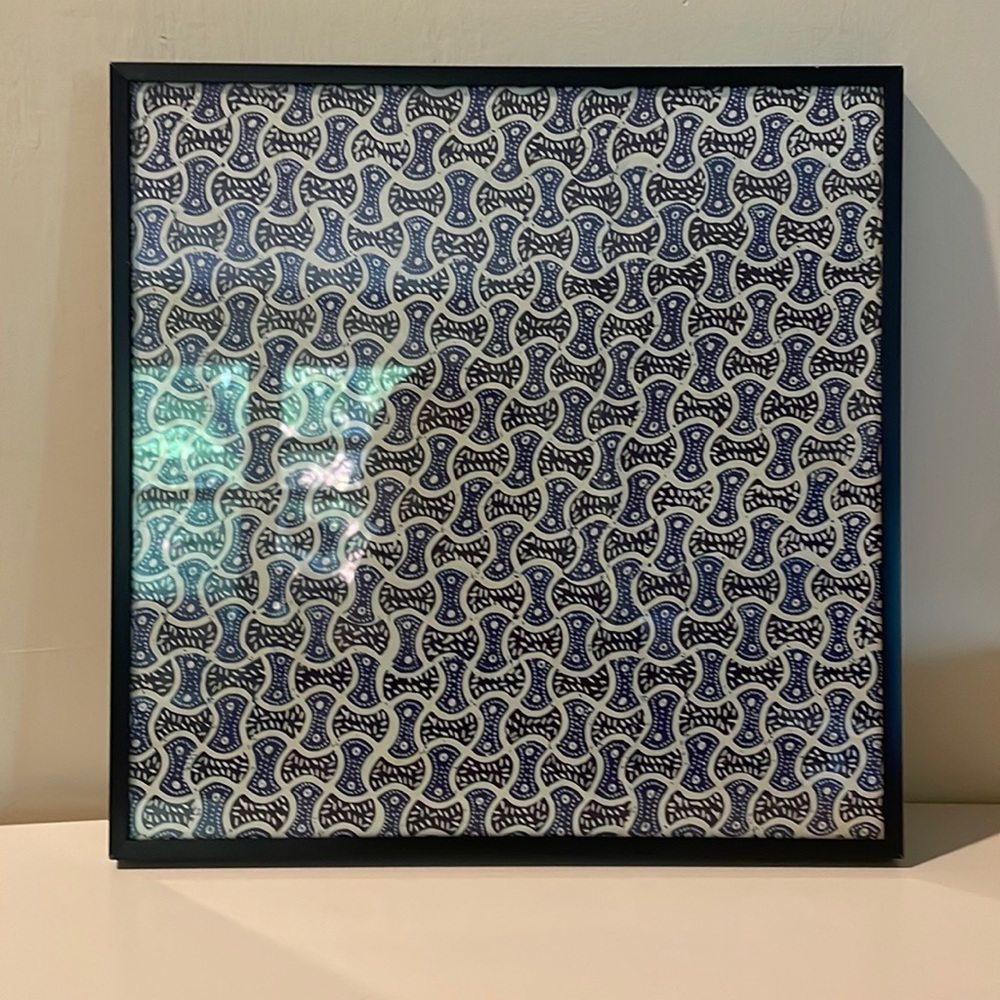 12x12 Frame with cute paper art
